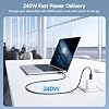 Cable Matters 20Gbps USB C to USB C Monitor Cable - 6ft / 1.8m, Supports Up to [8K@30Hz / 4K@120Hz Video, 240W Charging, 20Gbps Data Transfer], USBC Video Cable, Works with CarPlay, Android Auto #3