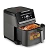 Moulinex Easy Fry Silence 7L, Friggitrice ad Aria Silenziosa e Compatta, Fino a 8 Persone, Frontale del cestello rimovibile, Finestra di Visualizzazione, EZ846HF0