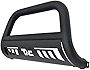 TAC Bull Bar Fits 2019-2023 Ford Ranger Truck Pickup 3” Texture Black Front Bumper Grille Guard Brush Guard Off Road Accessories