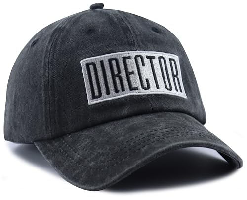 Image of Director Hats for Women Men, Adjustable Cotton Director Gifts Baseball Cap