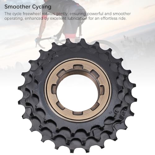 Zunate Roda livre de 3 velocidades para acessório de cubo giratório, peça de reposição de ciclismo d