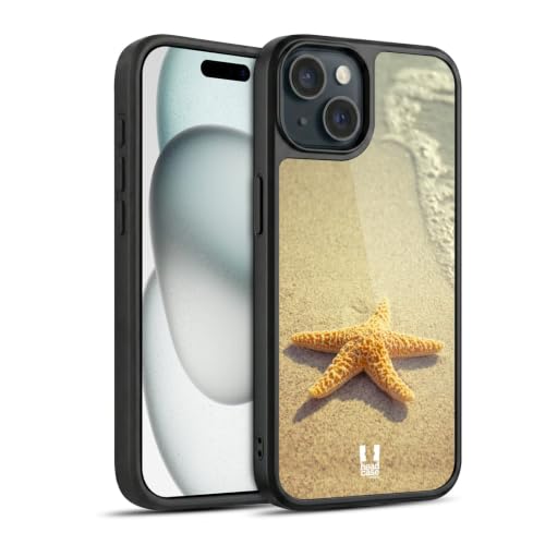 Protection de Qualité Militaire iPhone 15 coque gel antichoc Étoile de Mer