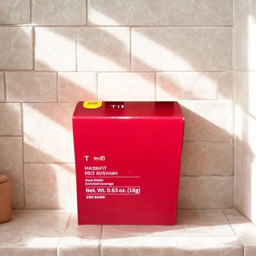 Cushion Mask Fit Red 23N Sand TIRTIR fond de teint longue tenue