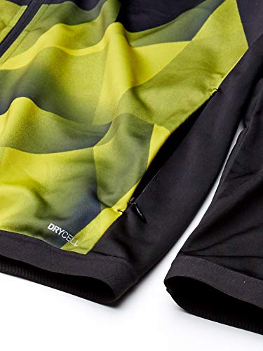 Blouson PUMA BVB INT'L Stadium Jacket Noir Jaune Cyber L - 3