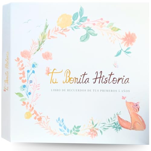 Album fotos bebe primer año 150 paginas : Regalo Original para recién nacidos niña y niño, Regalo para embarazadas y mamás primerizas, Libro de recuerdos bebe, Lista de nacimiento (Español)