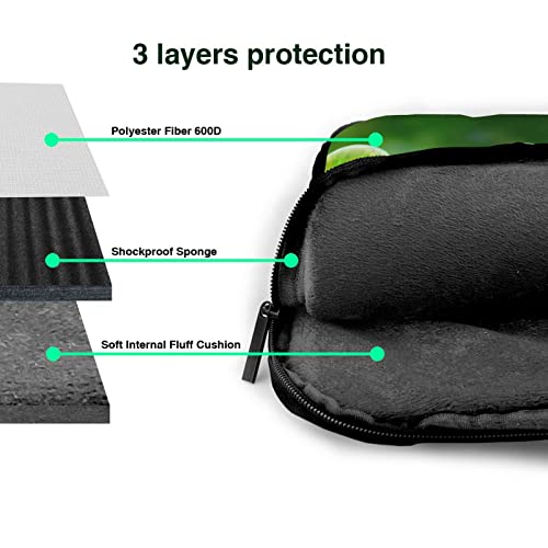 Bolsa de hombro para portátil 14 pulgadas impermeable 5