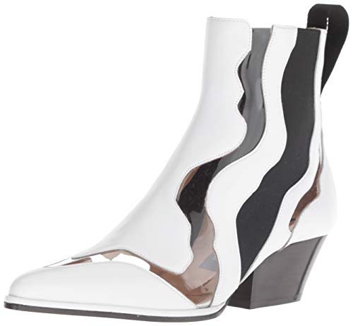【Sergio Rossi】Sr Milano Bootie 050 Booties White Mid heel: 50mm, sr Milano | Sergio Rossi