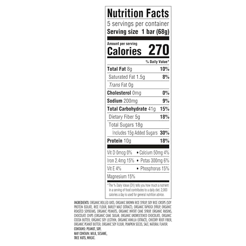 Image of CLIF BAR - Energy Protein Bars - Trail Mix - Made with Organic Oats - Energy Bars - Non-GMO - (10 Pack)