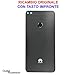 HUAWEI Scocca Copribatteria Originale Copri Batteria Vetro Posteriore P8 Lite 2017 Nero Nera Black Back Cover con Adesivo Biadesivo Tasto Sensore Impronte Pra-LX1 LX3 LA1