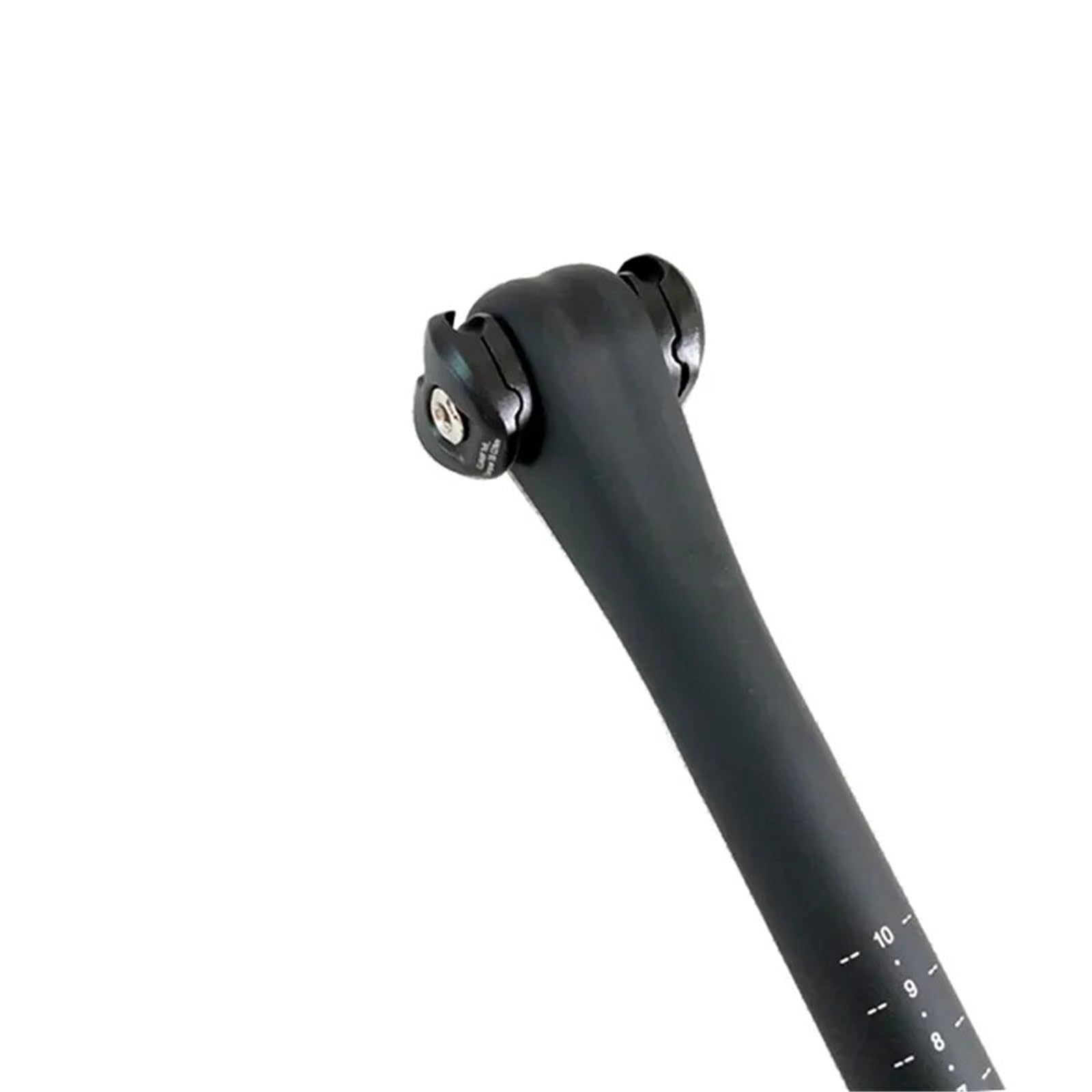 Sattelstütze Fahrrad Carbon Offset Sattelstütze Carbon Fahrrad Radfahren Teile Straßenfahrräder Sattelstütze für Bike(27.2mm 25 Offset)