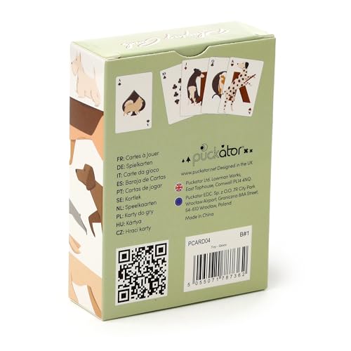 Puckator Barks Dog Standard Spielkartendeck