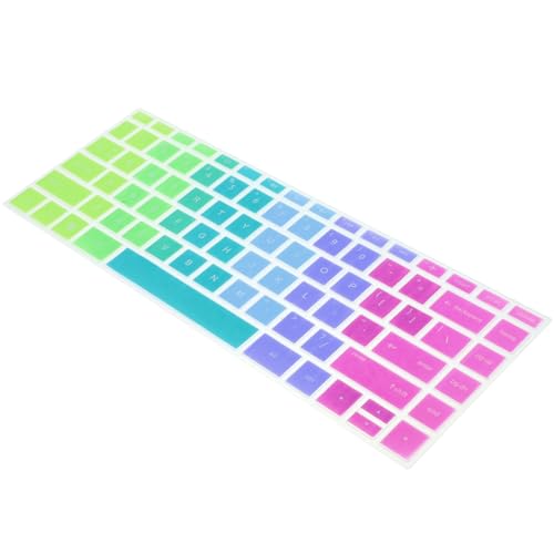 FONDOTIN Keyboard Membrane Silicone Protective Laptop Keyboard Cover for Pavilion Pattern Design Versatile Use for Home and Office Typing