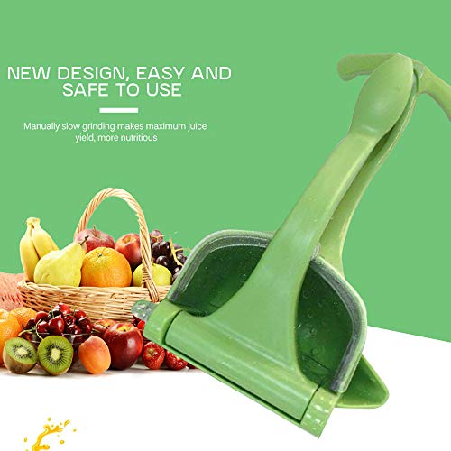 KKmoon Suco de frutas de limão portátil e leve para uso doméstico espremedor multifunções manual rem