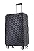 FLYMAX 24" Medium Suitcase 4 Wheel Lightweight Luggage Hard Shell ABS Travel Case Hold Check in Fits 15kg - 20kg Medium Size + 3 Digit Lock + Telescopic Handle 67 Litre Capacity
