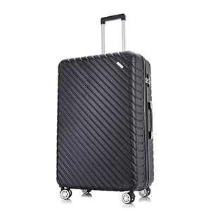 FLYMAX 32″ Extra Large Suitcase 4 Wheel Lightweight Suitcases Luggage Hard Shell ABS Travel Case Hold Check in Fits 23kg – 35kg + 3 Digit Lock + 1 Year Warranty 125 Litre Capacity