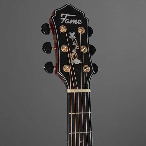 Fame Rosewood Standard – Guitare Acoustique - Les Beatles, Paul McCartney, John Lennon, RIngo Starr, George Harrison Fame Rosewood Standard - Guitare Acoustique – Image 5