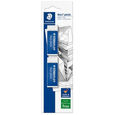 STAEDTLER Mars Plastic Eraser Pack of 2 Cover