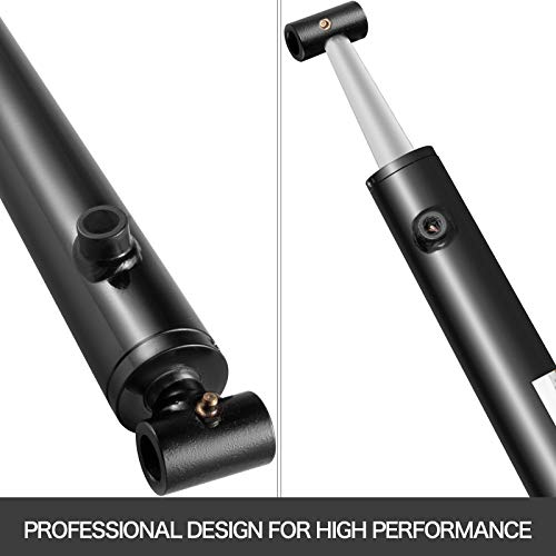 Image of VEVOR Hydraulic Cylinder 2 inch Bore 36 inch Stroke Hydraulic Ram Cylinder 3000psi Hydraulic Cylinders Welded Double Acting Cross Tube SAE6 Port Hydraulic Lifting Cylinder (2 X 36)