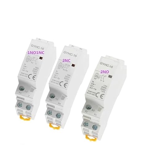 �f�B�����[���^�C�v�ƒ�p���W�����[�R���^�N�^ 2P 16A 20A 25A 2NC 2NO 1NO1NC 50/60Hz ����AC�R���^�N�^ BIANMTSW(2P 20A 1NO1NC 220V)