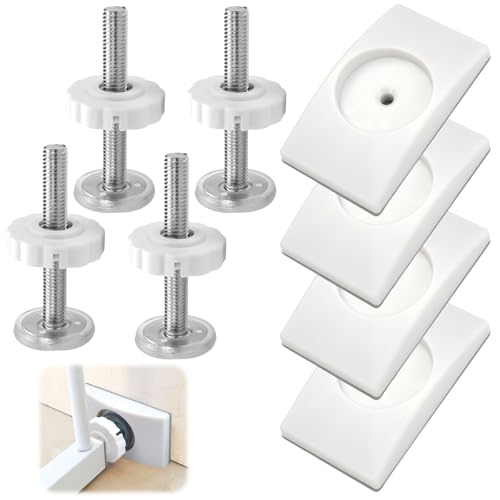 4 Stück Druckschrauben für Kindergitter, M10*80mm Baby Gate Pressure Screws,Treppenschutzgitter Verlängerung, Kindergitter Tür Ohne Bohren, Klemmschraube für KindersicherungTreppengitter Kindergitter
