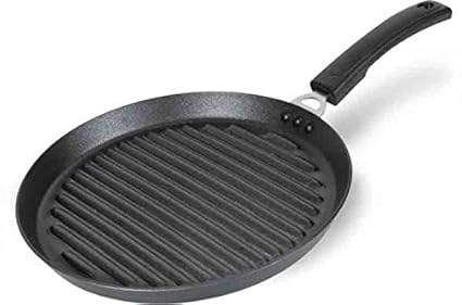 G-MTIN Non-Stick Large Grill Tawa Black Color