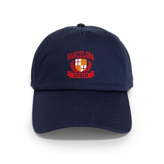 Gorra ajustable de béisbol con bandera de España miniatura 1