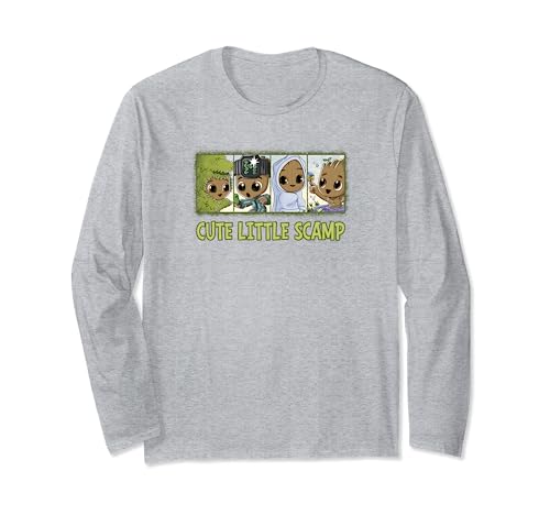 T-shirt manches longues Groot Marvel cadeau anniversaire original enfant