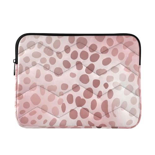 Funda para portátil de 13-14 pulgadas con diseño de leopardo