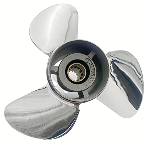Prestazioni migliorate: con puntello SS a 13 denti, l'elica BARDOVEN garantisce una maggiore accelerazione, velocità e prestazioni complessive per la tua barca.