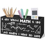 Math Wooden Pencil Holder