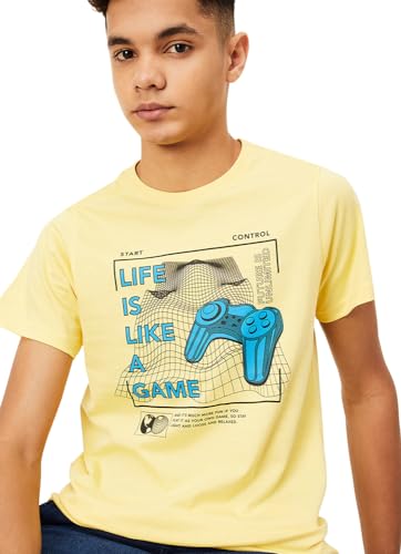 Image of Max Boy's Cotton Regular Fit T-Shirt
