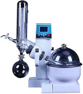 AnEssOil 2L Rotary Evaporator Rotavapor with Motor Lift Lab Equipment Digital Heating Bath,Condenser Full Set of Glassware Kits (99°C (210°F))