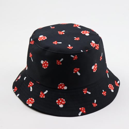 Image of Quanhaigou Bucket Hat for Men Women,Packable Reversible Printed Sun Hats,Fisherman Outdoor Summer Travel Hiking Beach Caps
