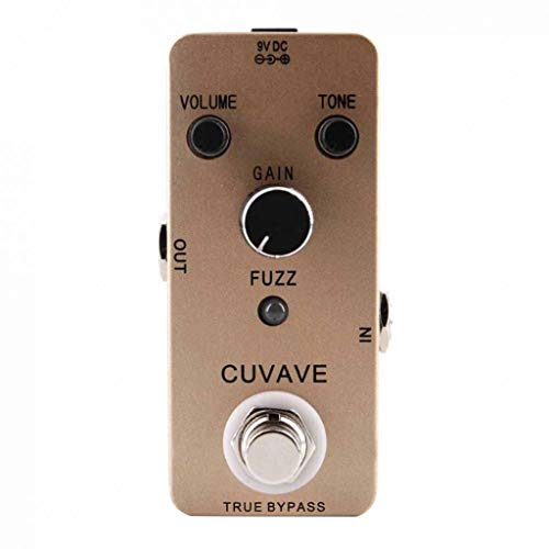 LOadSEcr’s Musical Instruments Tool, Cuvave Fuzz Effect Pedal True Bypass Vintage Old School