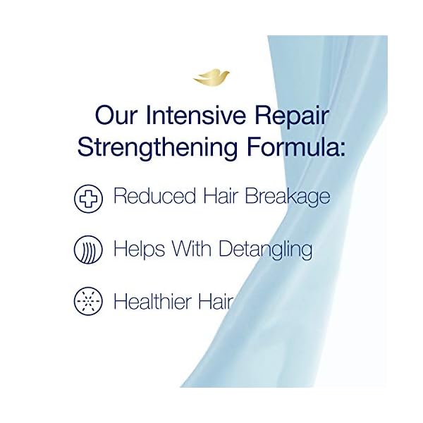 Dove Nutritive Solutions Strengthening Conditioner Intensive Repair 4 Count for Damaged Hair Deep Conditioner with Keratin Actives 20.4 oz