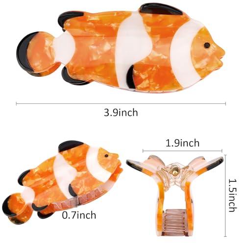 Hapdoo Clownfish Hair Clips thumb #5