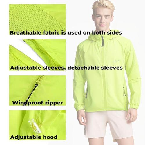 Chaqueta ciclismo hombre sin mangas impermeable miniatura 2