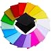 Supla 17 Pack 17 Colors Pop-up Notes Self-Stick Notes Pads Refill Notepad Sticky Notes Black White Kraft Corlorful Notepad Note Stickers Memo Pad Sticker Note Paper - 3" L x 3" W - 1190 Sheets