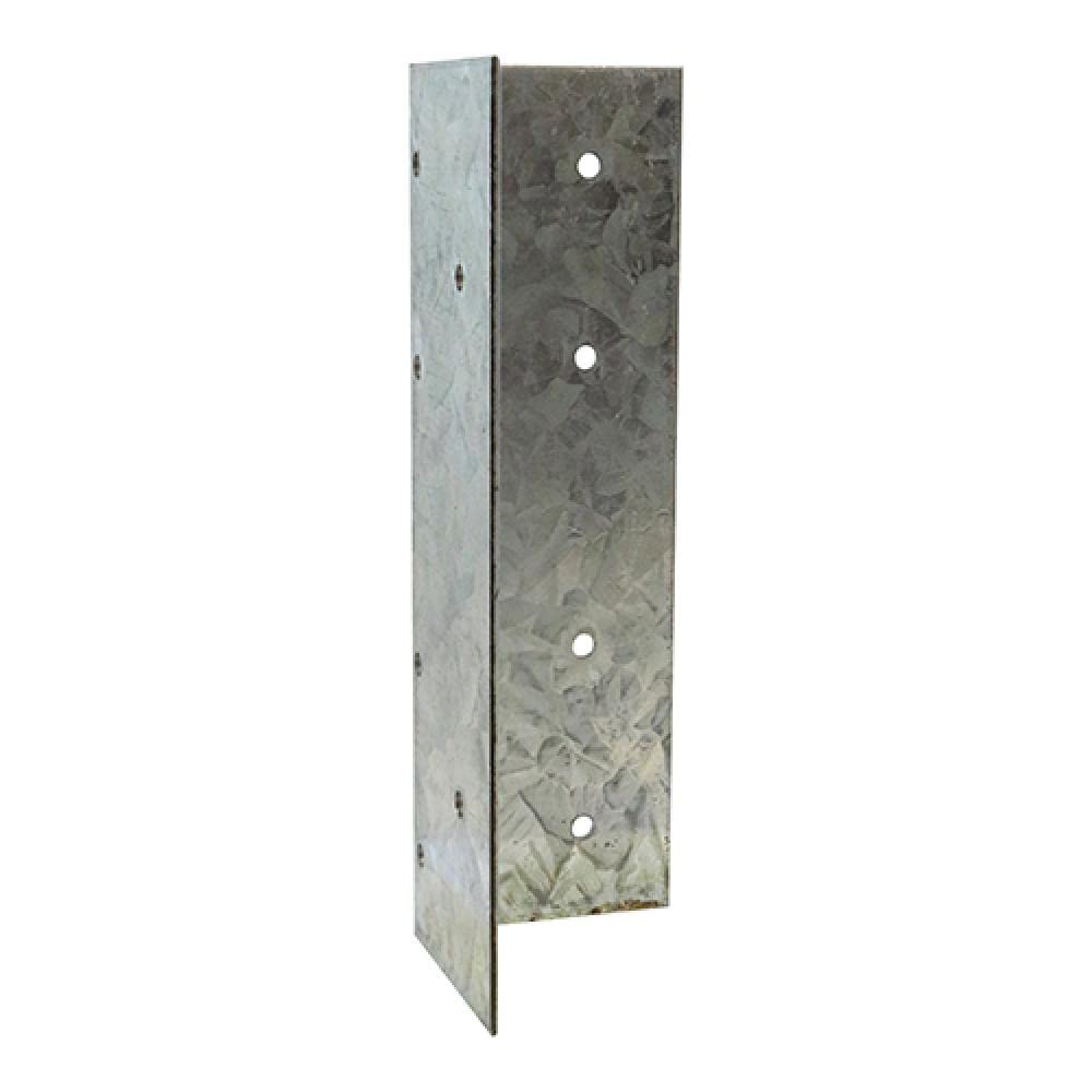 TIMCO Universal Post Extender Galvanised - 60 x 60 x 180, Black