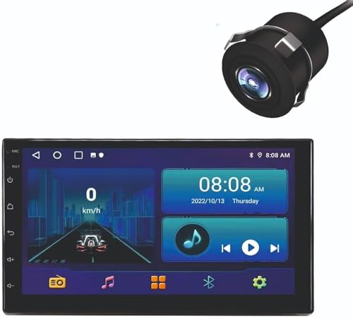 Image of Motosonic 9-inch Car Stereo System, 4GB RAM, 64GB ROM, Apple CarPlay, Android Auto, Wireless Connectivity Ultra HD with Back Camera Fish Eye and Night Vision