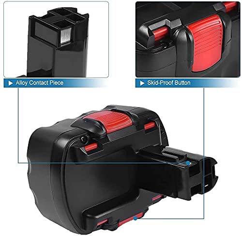 2 Batterie Bosch 14.4V 3.0Ah - Ricambio Per BAT038, BAT040, BAT041, BAT159 - Foto 4