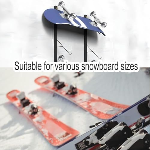 Support de rangement mural pour skateboard compact idéal pour organiser le garage