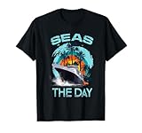 Photo Gallery funny seas the day shirt per viaggiatori in vacanza con navi da crociera maglietta Photo Gallery funny seas the day shirt per viaggiatori in vacanza con navi da crociera maglietta