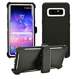 AlphaCell Cover Compatible with Samsung Galaxy Note 8 | Holster Case Series | Military Grade Protection with Carrying Belt Clip | Protective Drop-Proof Shock-Proof |