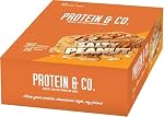 Protein & Co. Small Batch Protein Bar, Chocolate Salty Peanut, 16g Protein, 2g Sugar, 12 Bars, 636g