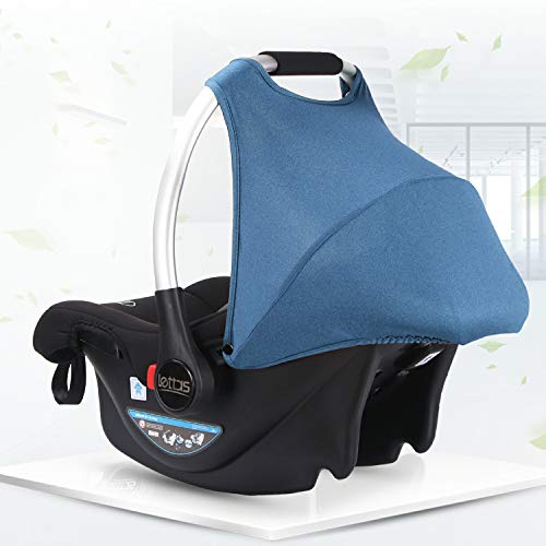 Babyschale Lettas Baby-Autositz mit Sonnenverdeck Gruppe 0+