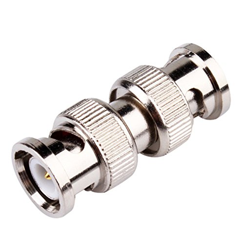 Conectores BNC macho a macho coaxial x15 unidades miniatura 4