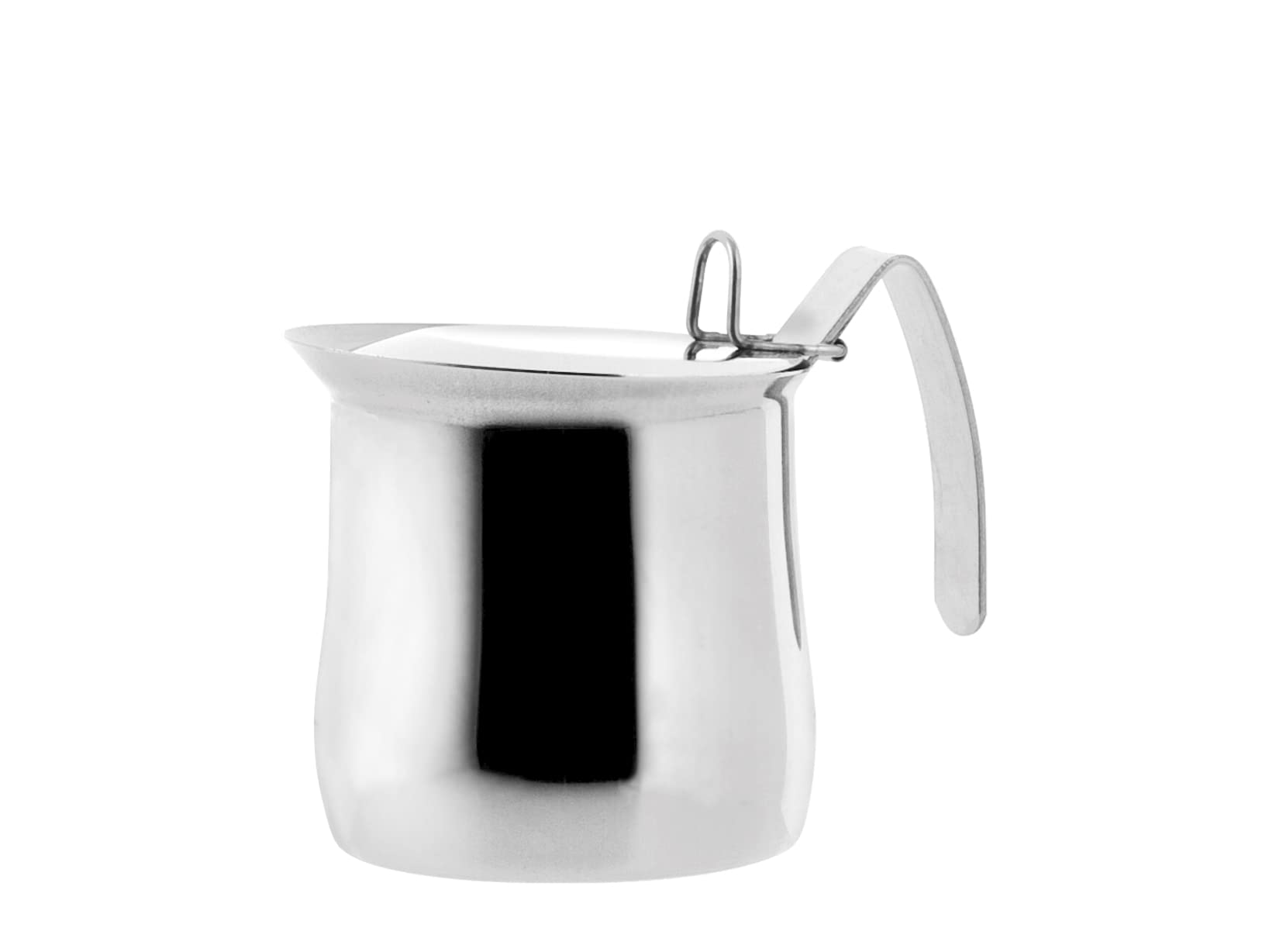 Lattiera acciaio inox bombata pour tazzine et pentola da cucina