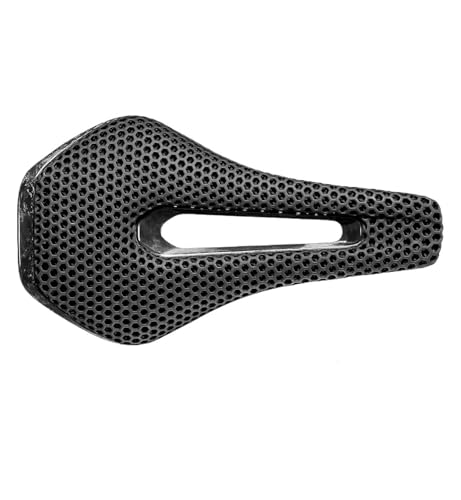 La struttura stampata in 3D crea una superficie sagomata che distribuisce uniformemente la pressione di contatto, alleviando la tensione sull'area di seduta durante le sessioni di ciclismo a lunga distanza.
