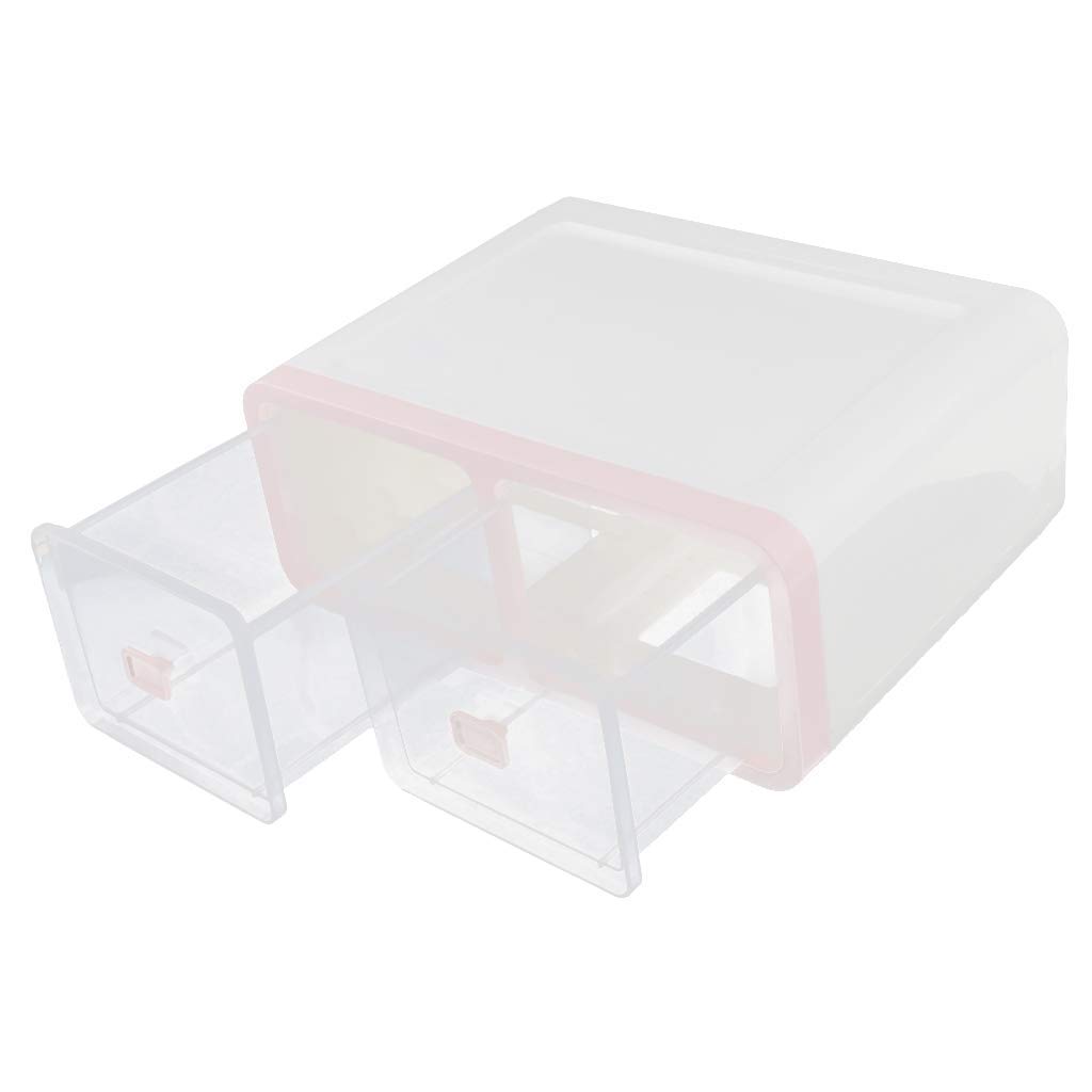 3 cajones caja de almacenamiento organizador para ropa interior, calcetines